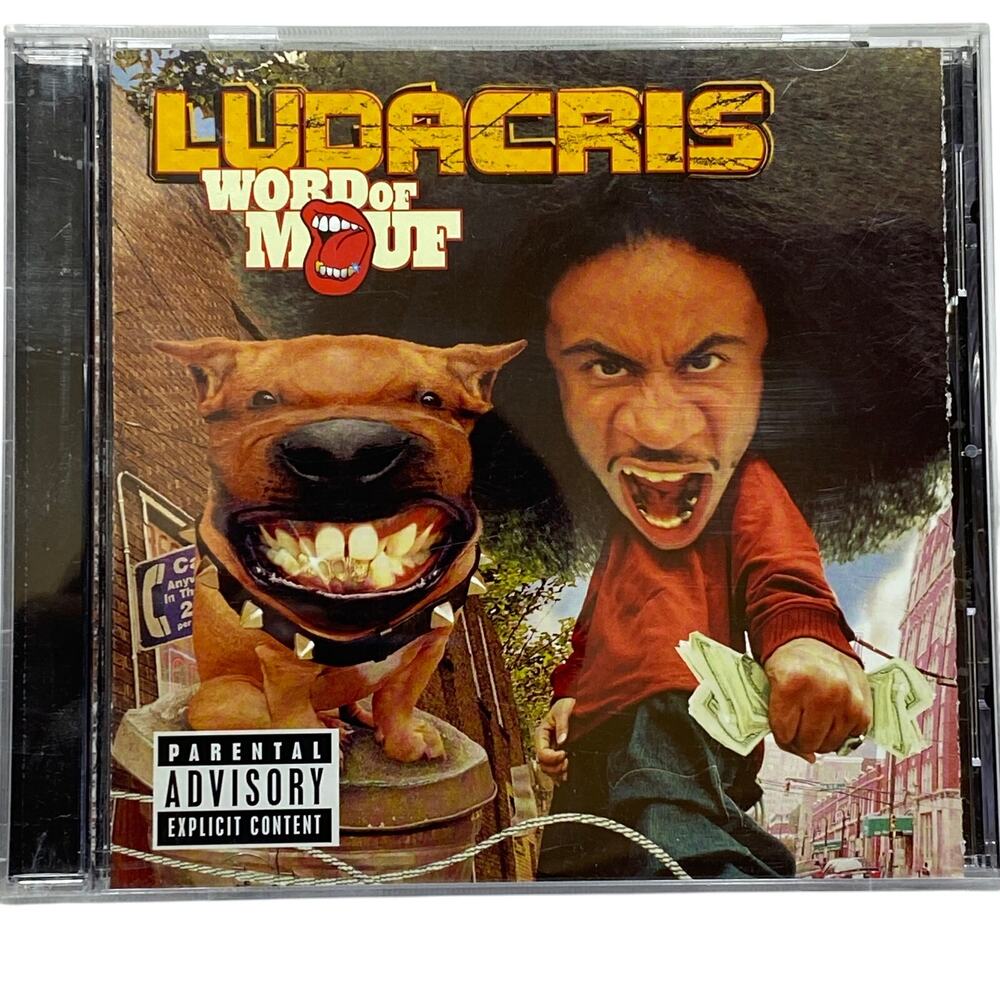 Word of Mouf Explicit - Ludacris (CD, 2001) Complete Hip Hop Rap Vintage